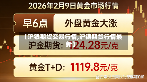 【沪银期货交易行情,沪银期货行情最新】
