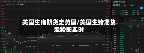 美国生猪期货走势图/美国生猪期货走势图实时