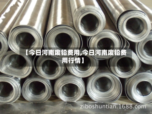 【今日河南废铅费用,今日河南废铅费用行情】-第3张图片