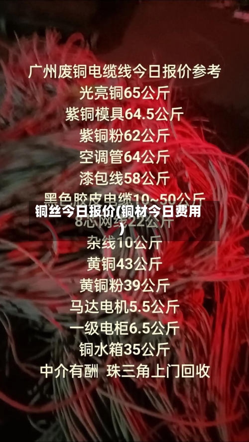 铜丝今日报价(铜材今日费用)-第3张图片