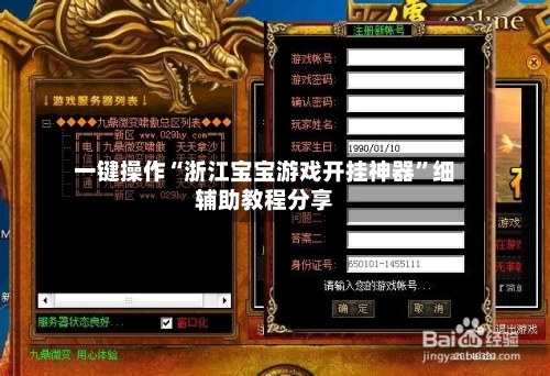 一键操作“浙江宝宝游戏开挂神器”细辅助教程分享