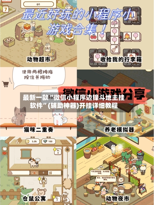 最新一款“微信小程序边锋斗地主挂软件”(辅助神器)开挂详细教程-第3张图片