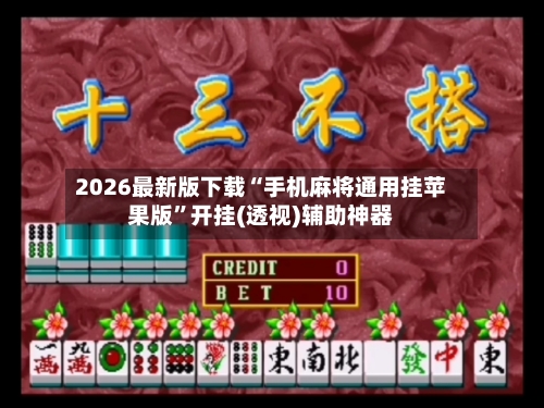 2026最新版下载“手机麻将通用挂苹果版	”开挂(透视)辅助神器-第2张图片