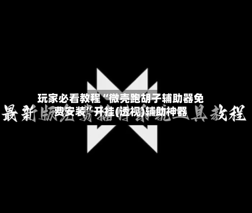 玩家必看教程“微壳跑胡子辅助器免费安装	”开挂(透视)辅助神器-第2张图片