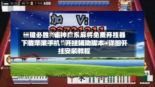 一键必胜“雀神广东麻将免费开挂器下载苹果手机	”开挂辅助脚本+详细开挂安装教程-第2张图片