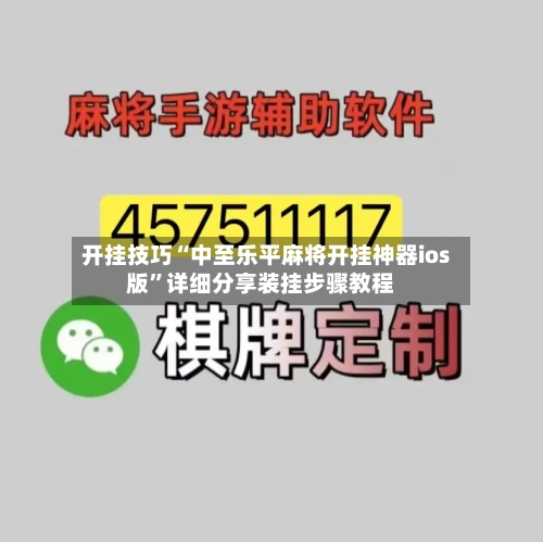开挂技巧“中至乐平麻将开挂神器ios版	”详细分享装挂步骤教程-第2张图片