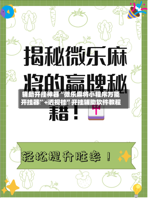 辅助开挂神器“微乐麻将小程序万能开挂器”+透视挂”开挂辅助软件教程-第2张图片