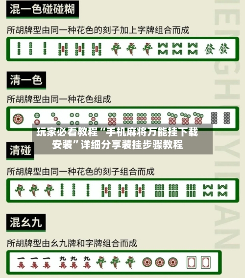 玩家必看教程“手机麻将万能挂下载安装”详细分享装挂步骤教程-第2张图片