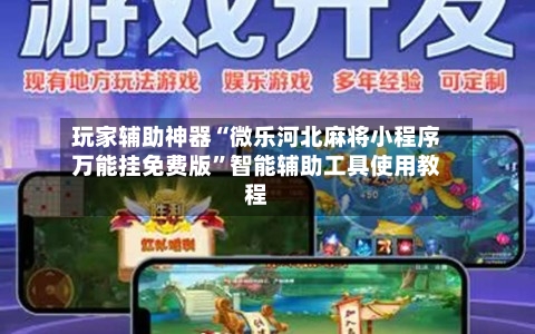 玩家辅助神器“微乐河北麻将小程序万能挂免费版”智能辅助工具使用教程-第2张图片