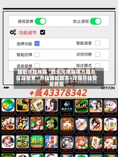 辅助开挂神器“微乐河南麻将万能开挂器免费	”开挂辅助脚本+详细开挂安装教程-第2张图片