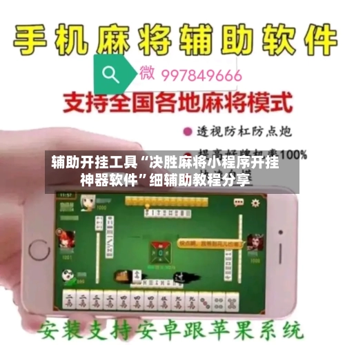 辅助开挂工具“决胜麻将小程序开挂神器软件”细辅助教程分享-第2张图片