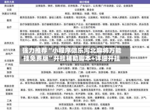 强力推荐“小程序微乐河北麻将万能挂免费版”开挂辅助脚本+详细开挂-第2张图片