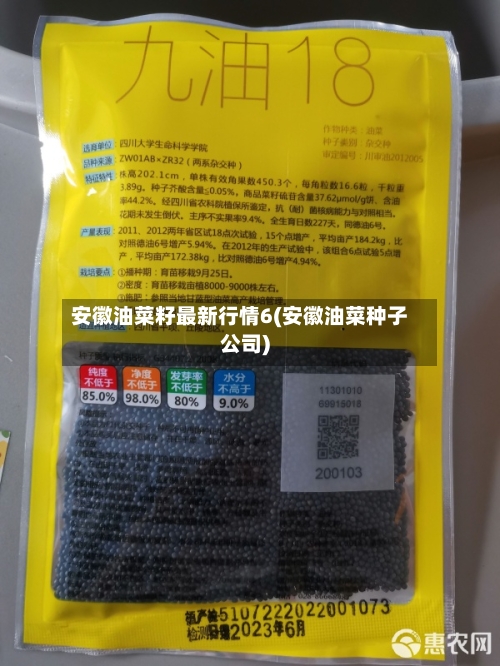 安徽油菜籽最新行情6(安徽油菜种子公司)