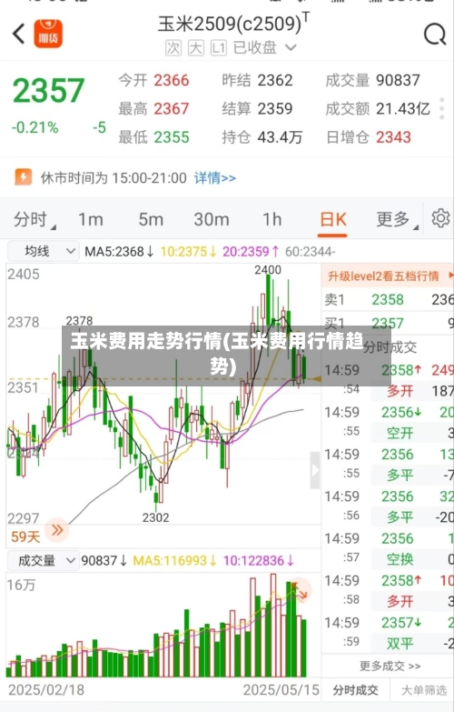 玉米费用走势行情(玉米费用行情趋势)