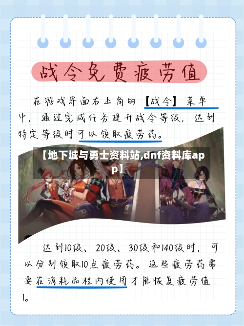 【地下城与勇士资料站,dnf资料库app】