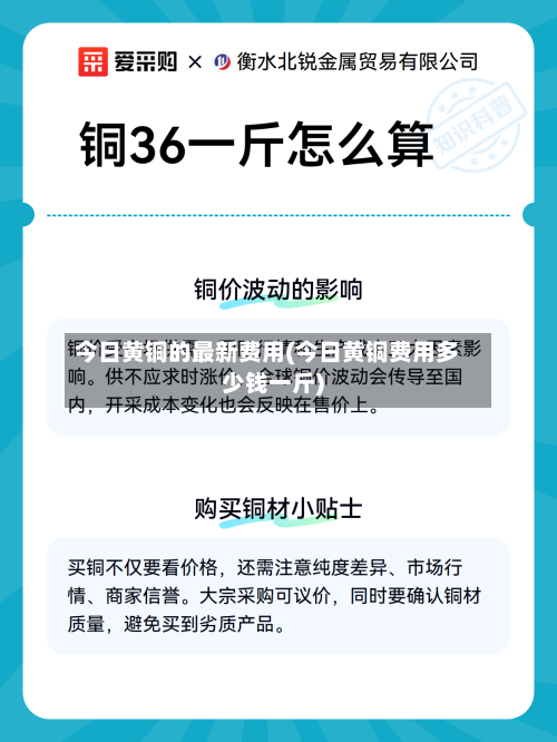 今日黄铜的最新费用(今日黄铜费用多少钱一斤)-第3张图片
