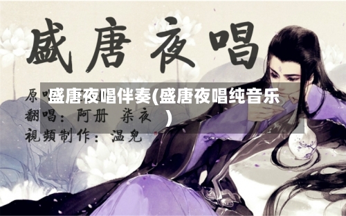 盛唐夜唱伴奏(盛唐夜唱纯音乐)-第2张图片