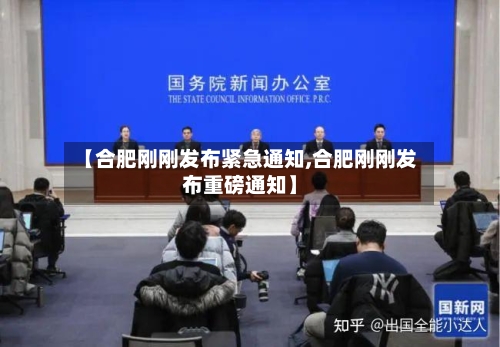 【合肥刚刚发布紧急通知,合肥刚刚发布重磅通知】-第2张图片