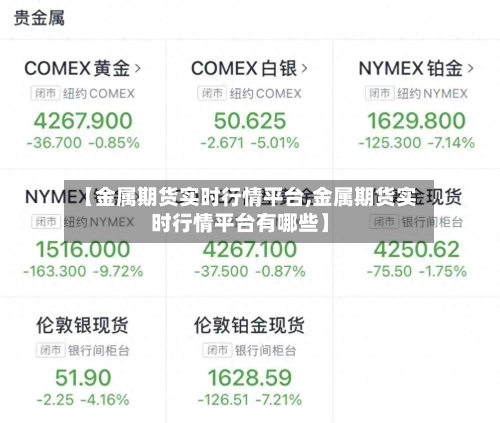 【金属期货实时行情平台,金属期货实时行情平台有哪些】-第2张图片