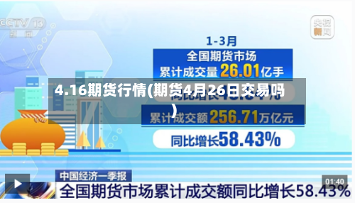 4.16期货行情(期货4月26日交易吗)-第2张图片