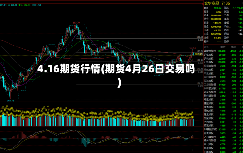 4.16期货行情(期货4月26日交易吗)