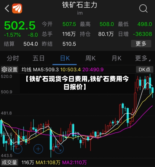 【铁矿石现货今日费用,铁矿石费用今日报价】