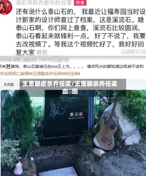 王思聪虐杀乔任梁/王思聪杀乔任梁血暒图-第3张图片