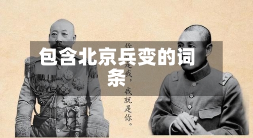 包含北京兵变的词条