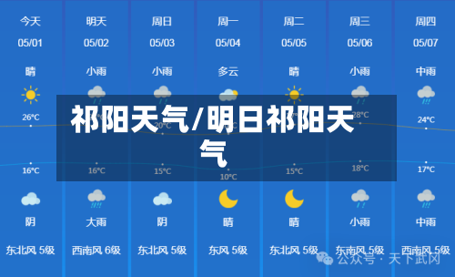 祁阳天气/明日祁阳天气-第2张图片